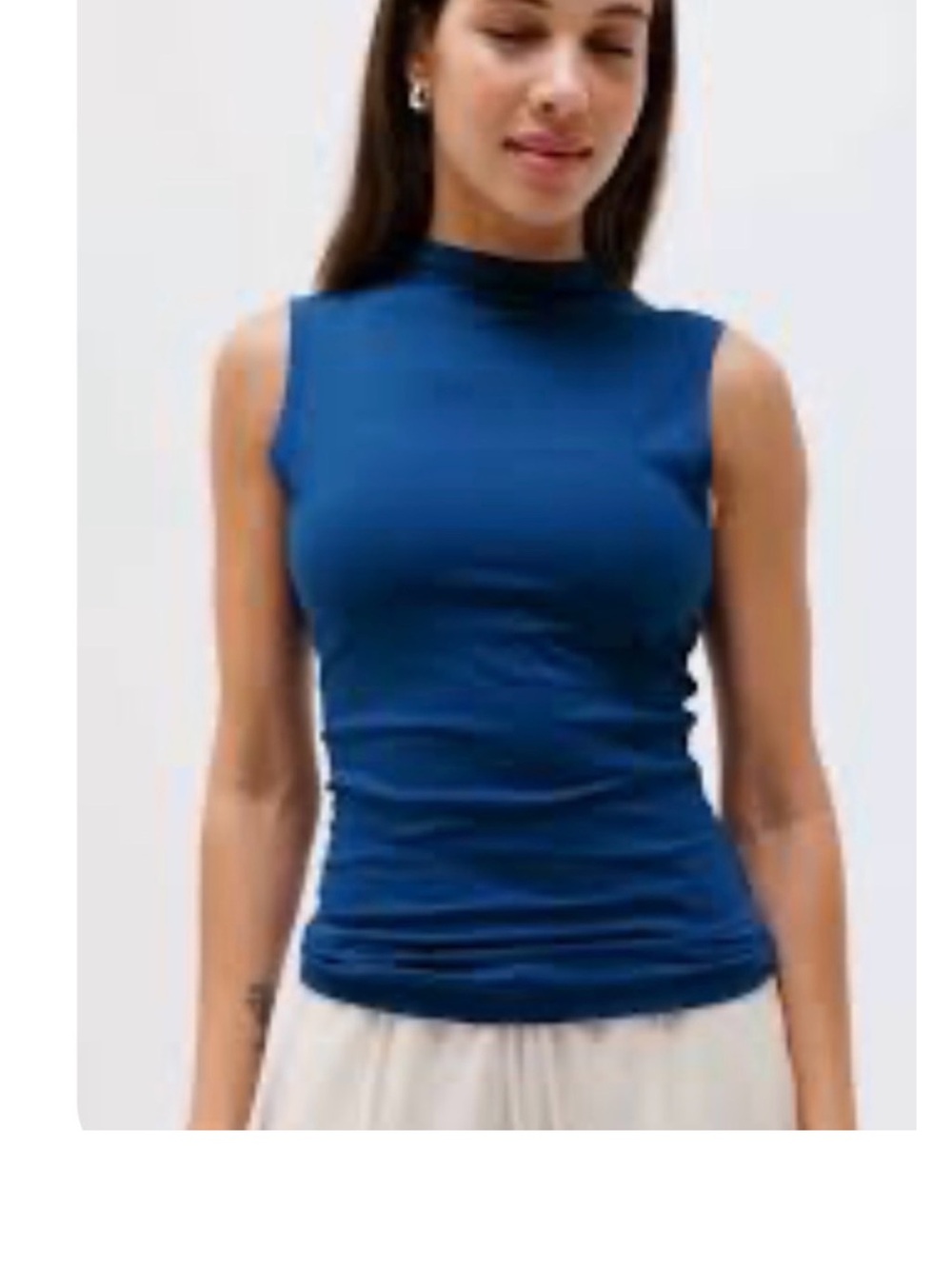 ✨LOT OF 3✨ Athleta mock neck tank